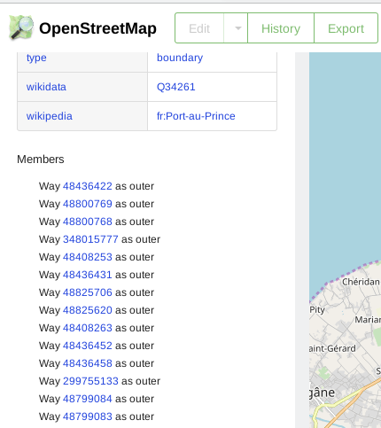 Port-au-Prince boundary members